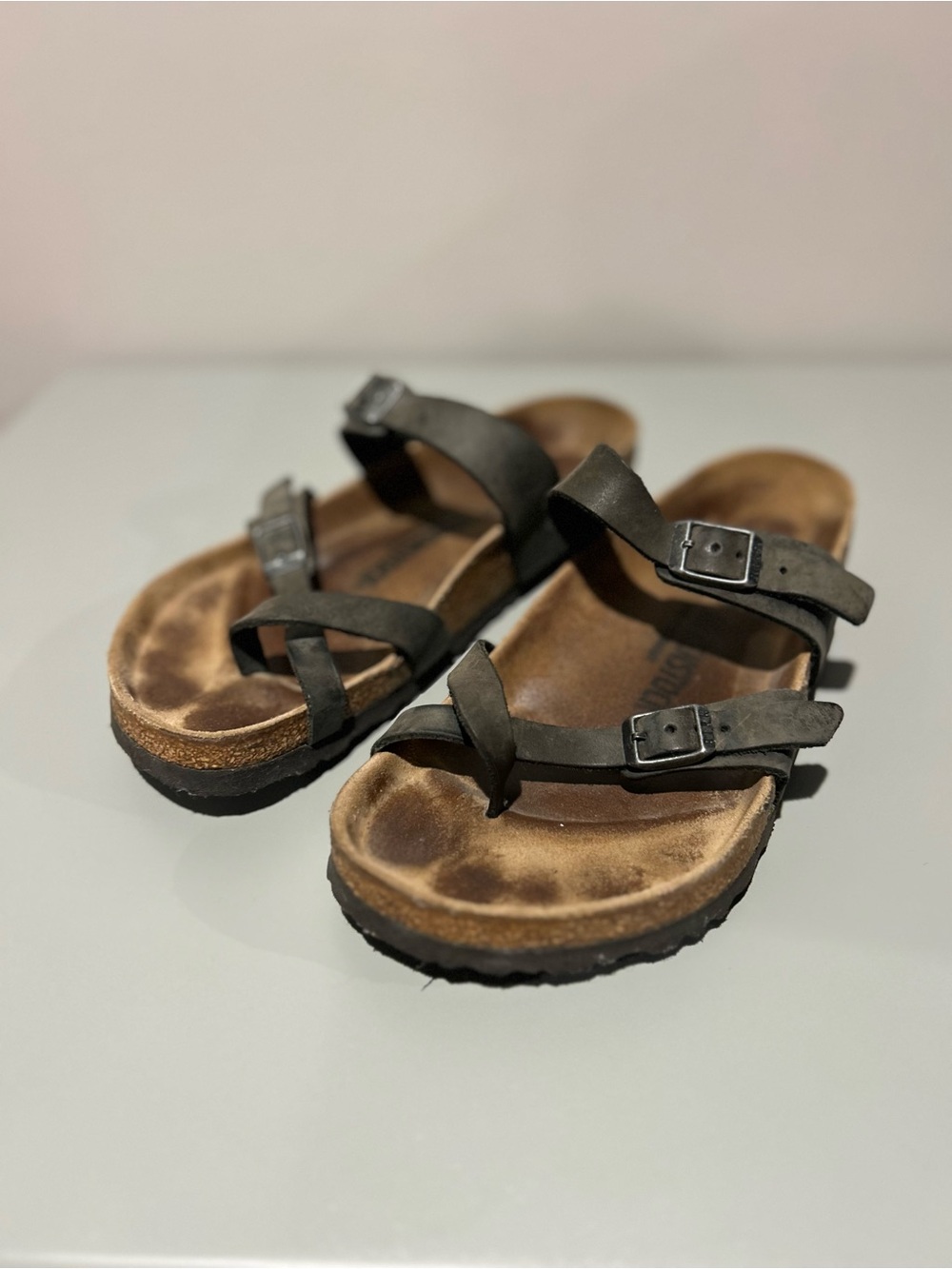 Birkenstock Black Strapped Women's Sandals